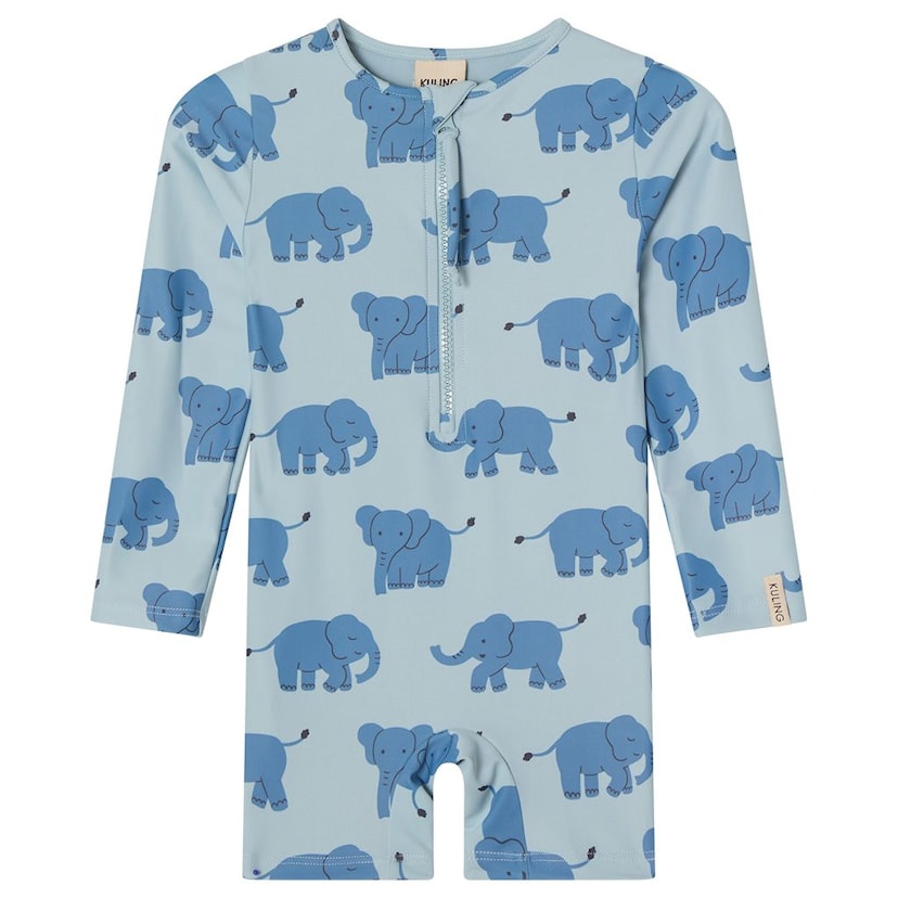 Paros UV 슈트 Sky Blue Elephant